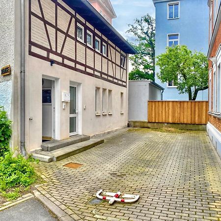 Die Remise Mit Kostenlosem Parkplatz Direkt Vor Der Tuer Erfurt Eksteriør billede