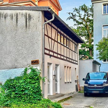 Die Remise Mit Kostenlosem Parkplatz Direkt Vor Der Tuer Erfurt Eksteriør billede
